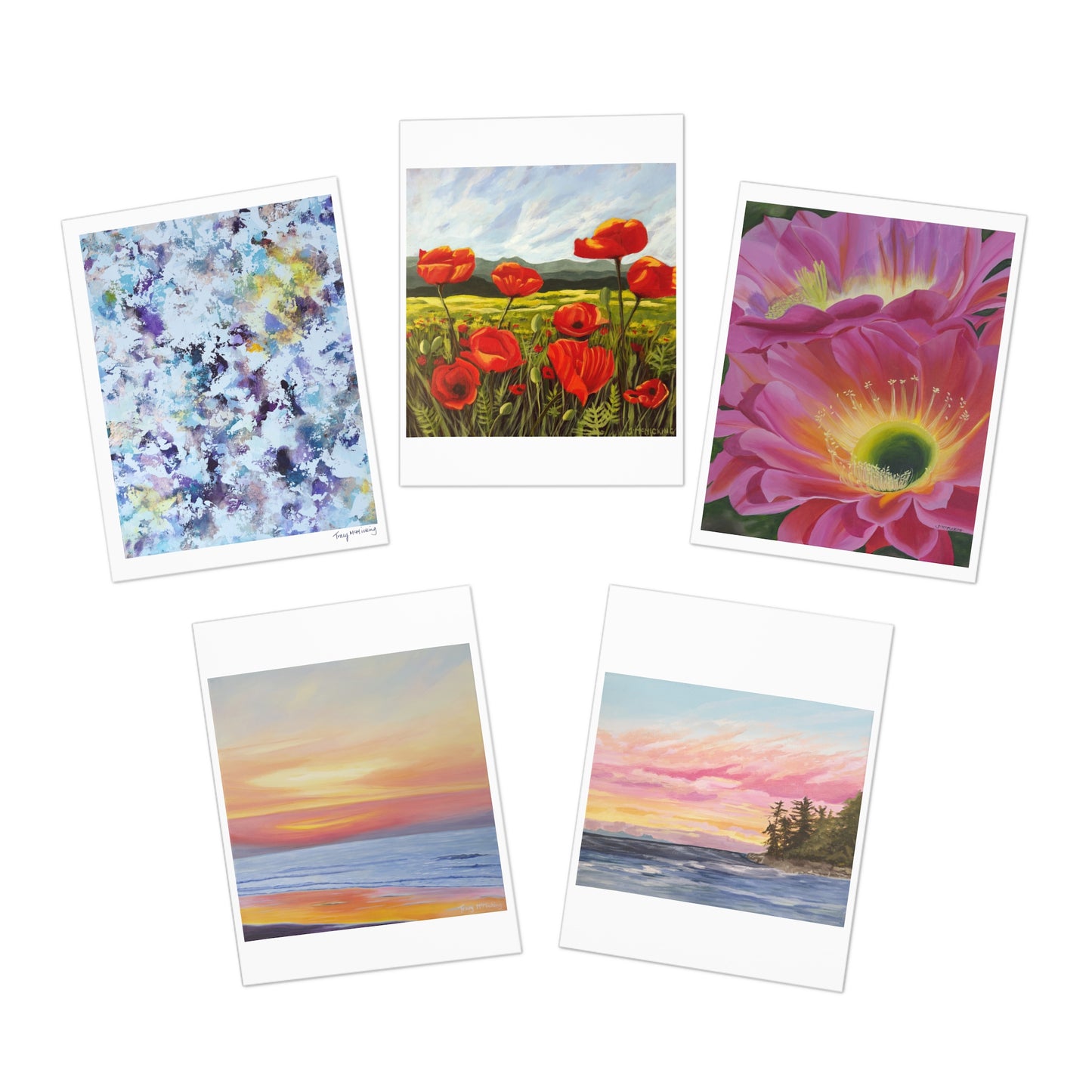 5 pack Art Cards Mixed - Tracy McMicking Art