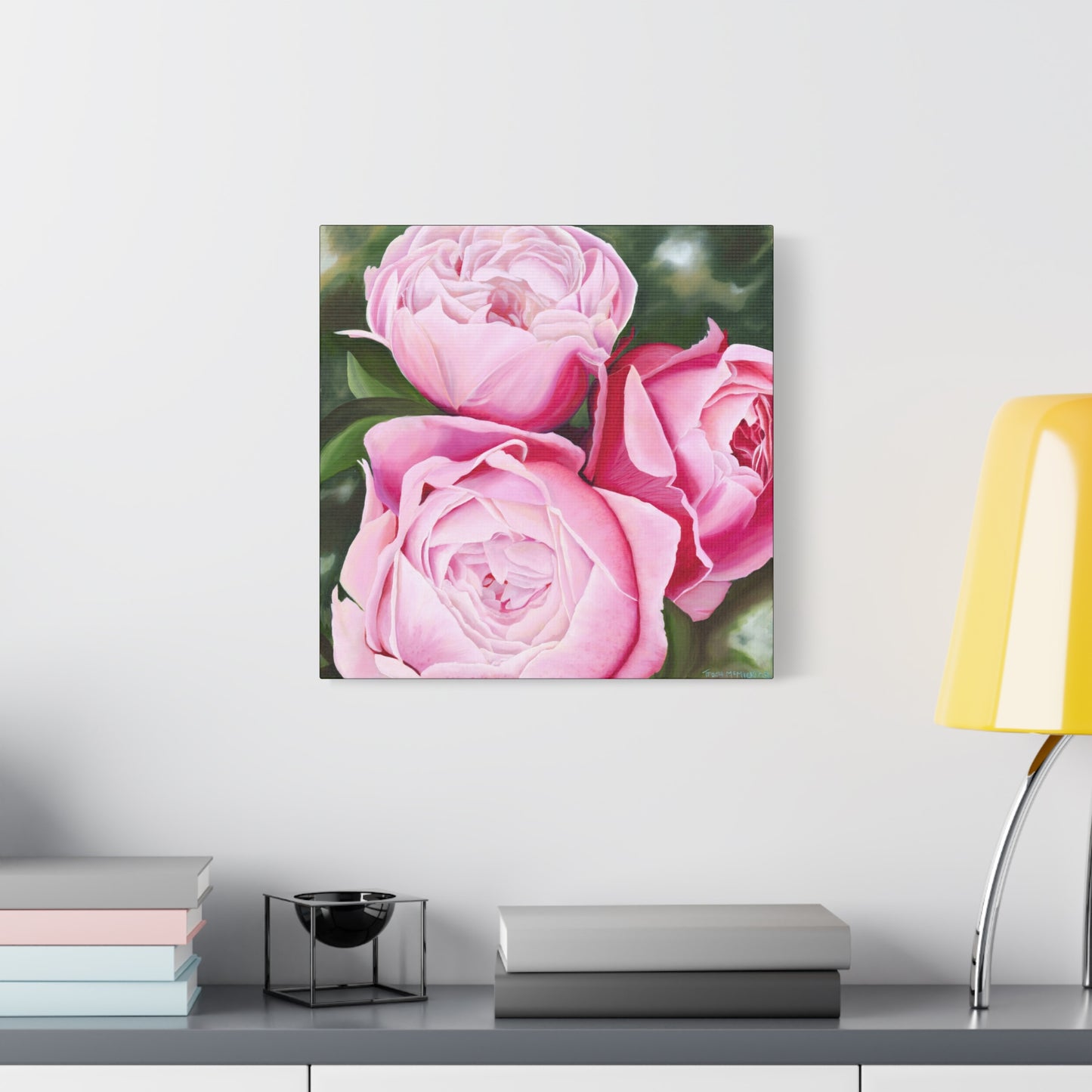 Pink Peonies Print - Tracy McMicking Art