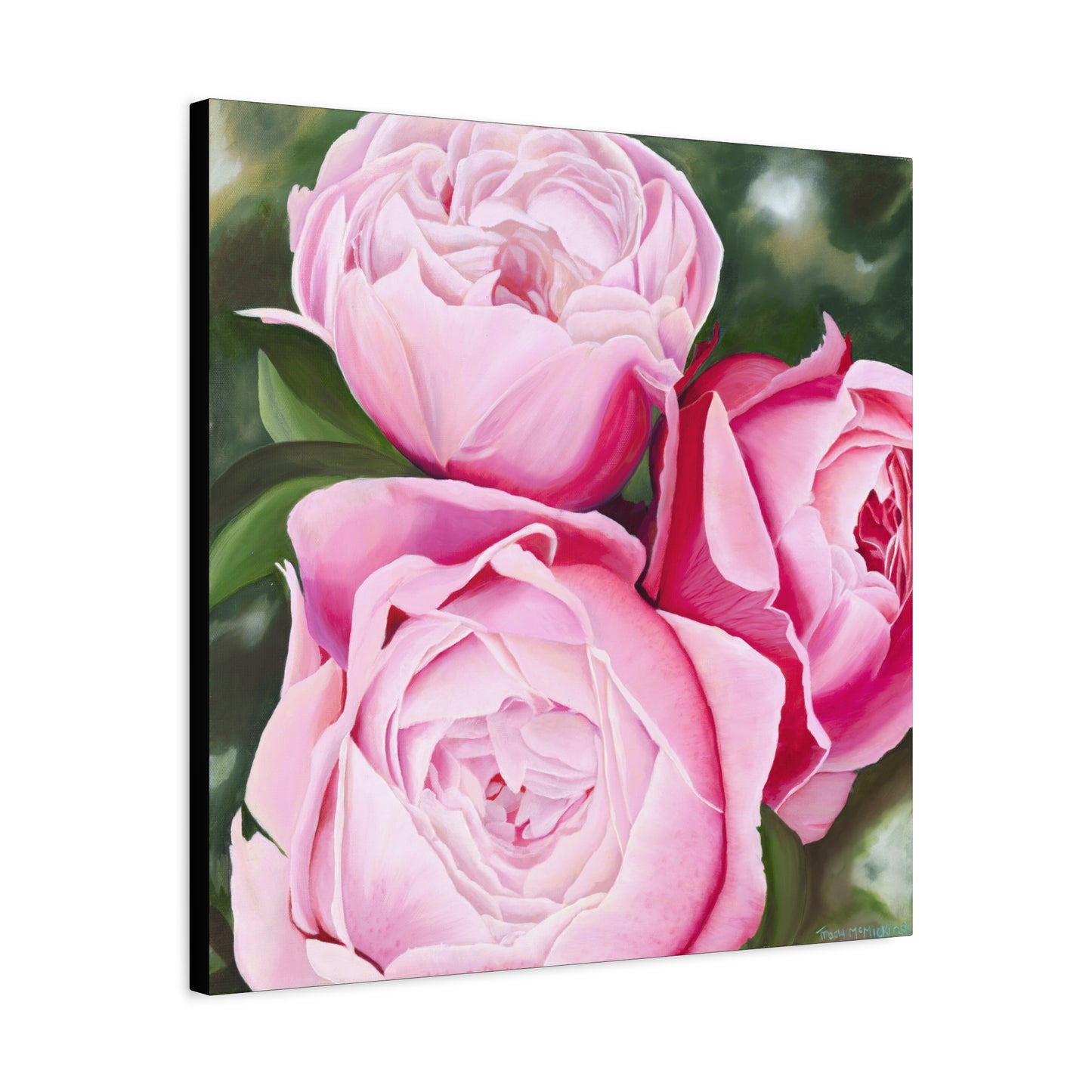 Pink Peonies Print - Tracy McMicking Art