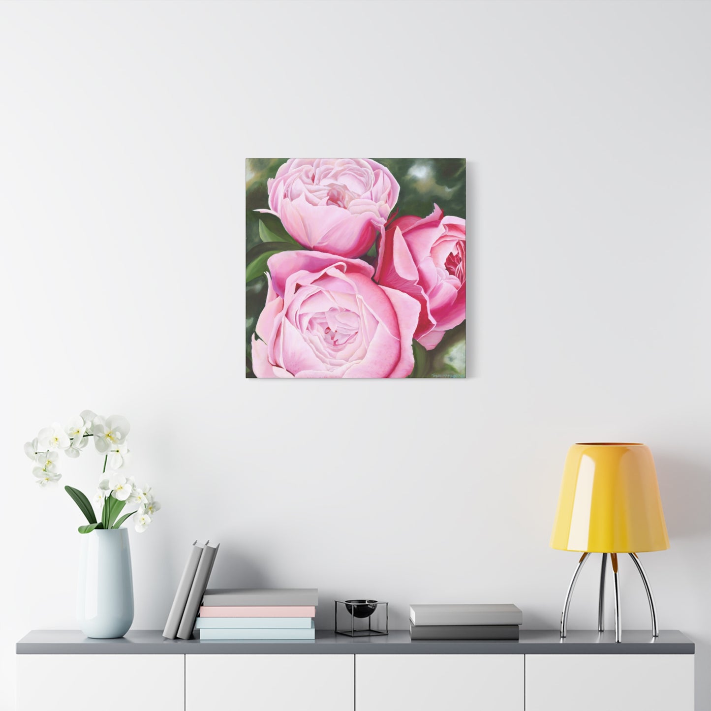 Pink Peonies Print - Tracy McMicking Art