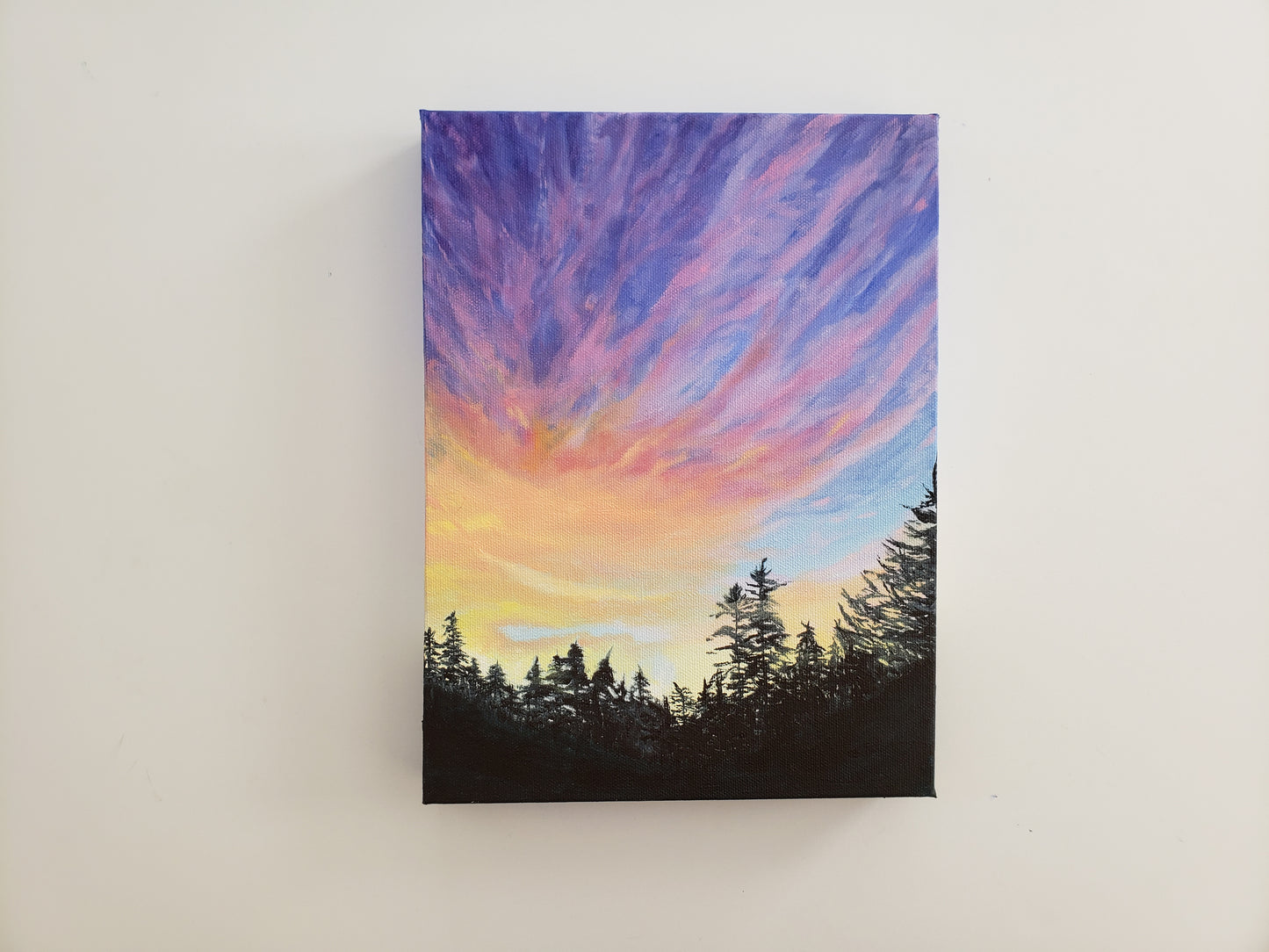Sunset on the Trees - Tracy McMicking Art