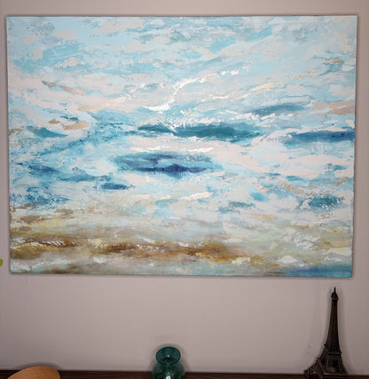 Blue Silver - Tracy McMicking Art