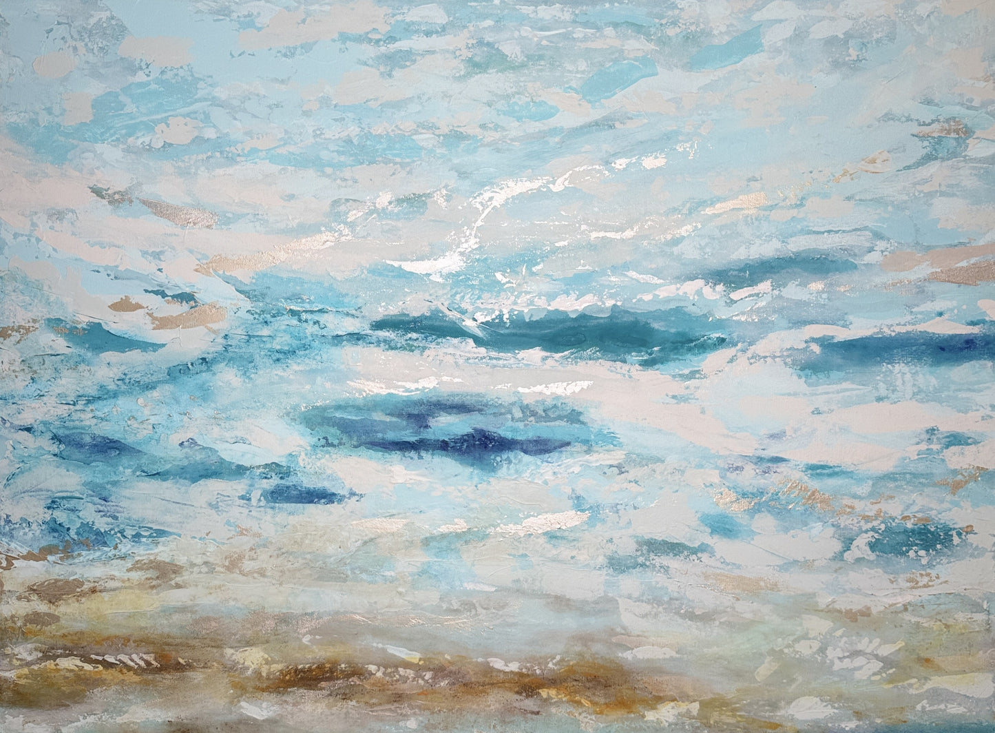 Blue Silver - Tracy McMicking Art