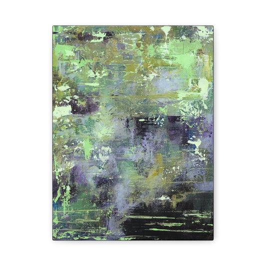 Green Purple Burst Print - Tracy McMicking Art