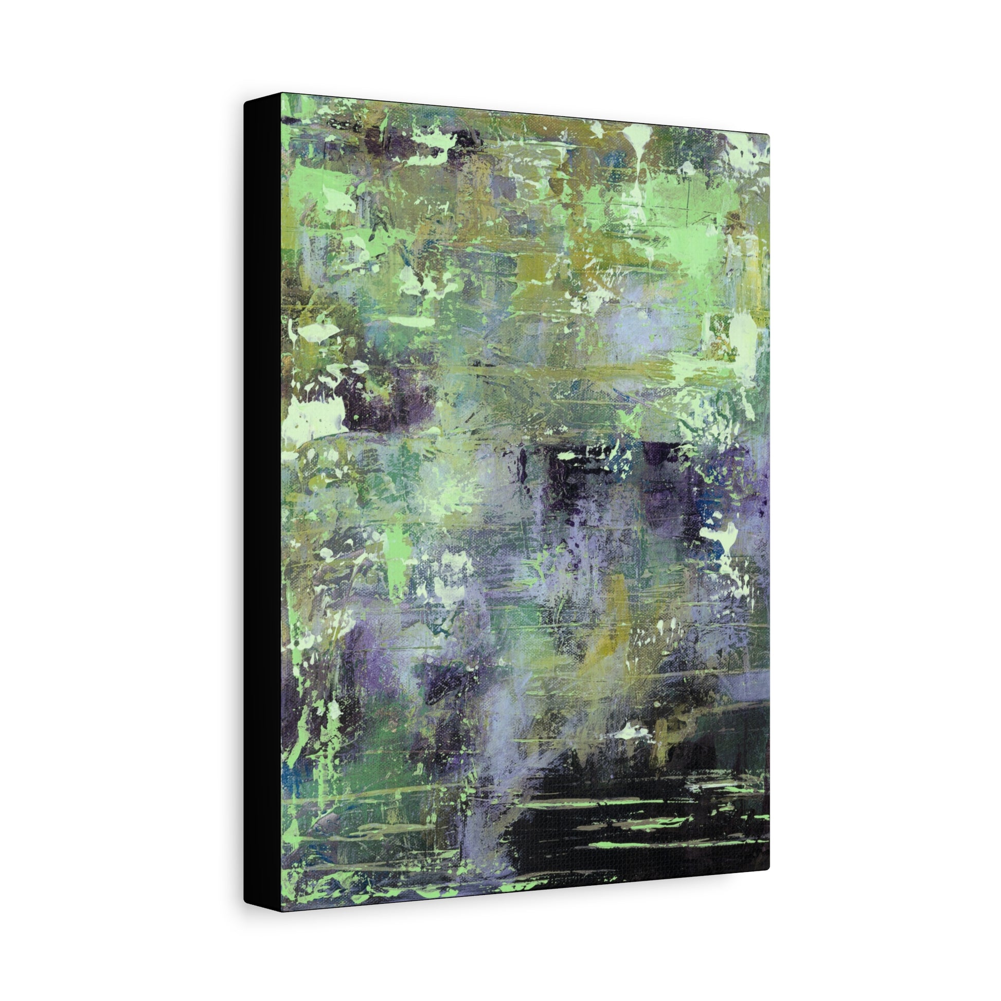 Green Purple Burst Print - Tracy McMicking Art
